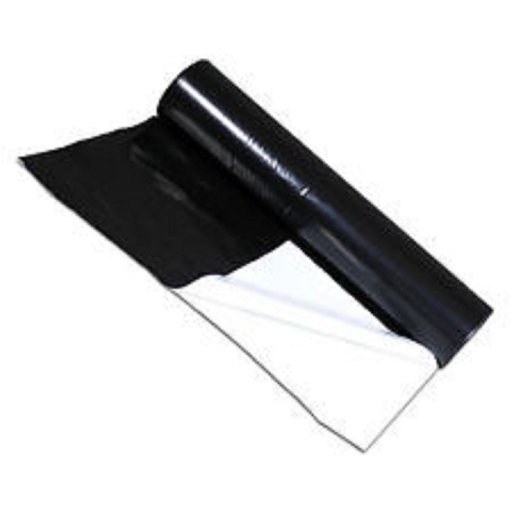 Black/White Reflective Grow Room Plastic Sheeting 10m 125mu 2m wide
