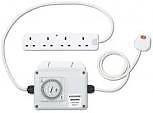 Maxibright Maxiswitch 4 way 13amp with GRASSLIN TIMER
