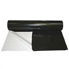 Black/White Reflective Grow Room Plastic Sheeting 100m 2m Wide 125 Micron