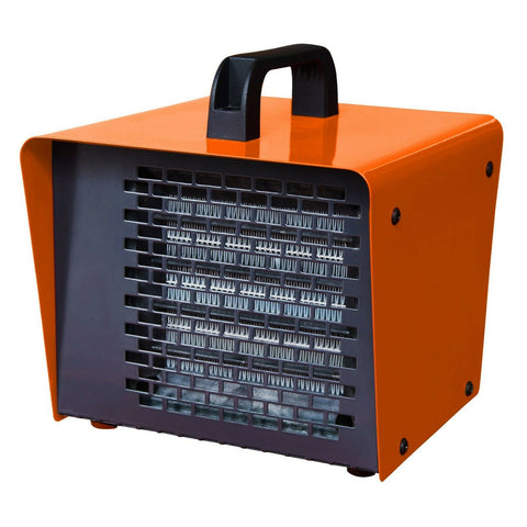 Gorilla 2kw Compact Fan Heater 2 Speed + Adjustable Thermostat.