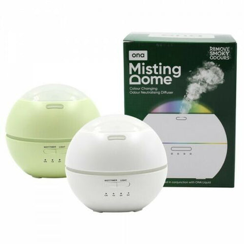 Ona Misting Dome - Green + 1L Ona Liquid Diffuser Odour Neutraliser