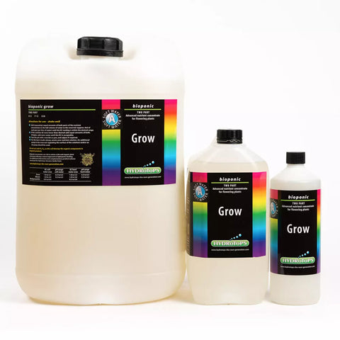 Bioponic HydroTops Hydro Grow A&B (Black Top) – Soft Water - 25l
