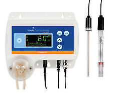 Bluelab pH Controller - monitor automatic ph solution dosing lcd display
