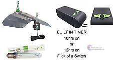 LUMII COMPACTA TIMA 12 18 HOUR 600W MAGNETIC BALLAST GROW LIGHT KIT HYDROPONICS