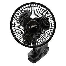 RAM 150mm ECO Clip on fan (6") ONLY 5 watts USAGE