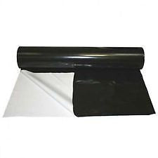 Black/White Reflective Grow Room Plastic Sheeting  100m 2m Wide 125 Micron
