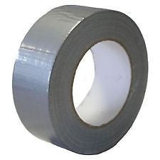 Duck SILVER strong Duct Gaffa Gaffer Waterproof Cloth Tape 48mm  x 50m quality