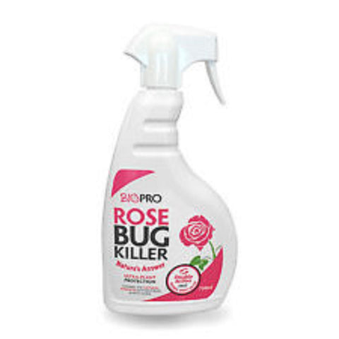 12 x BioPro Rose Bug Killer Natural Plant Protection Greenfly 750ml