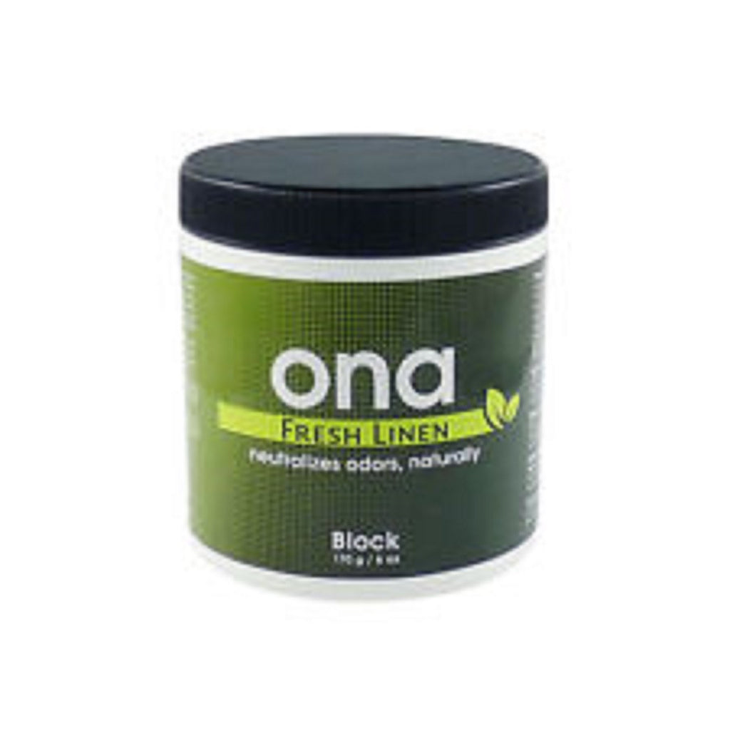ONA Fresh Linen Block Odour Neutraliser 170 Grams, Odor Eliminator